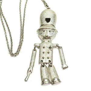 Vintage Hillcraft Nutcracker Pendant Necklace